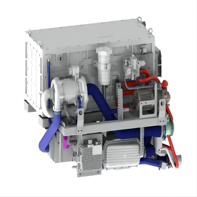 125KW vehicle proton exchange membrane hydrogen fuel cell system