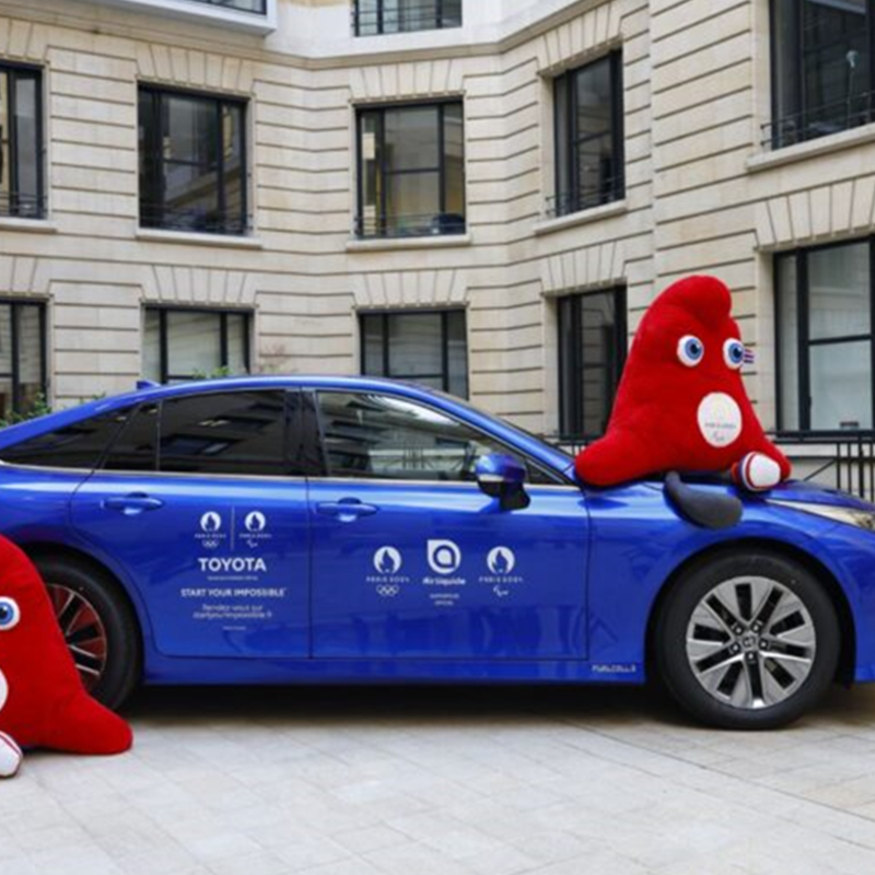 Air Liquide supports Paris 2024: will supply hydrogen for 100 Toyota Mirai