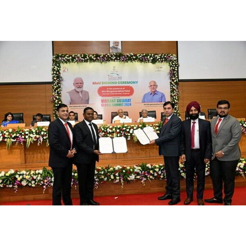 $1.5 billion Green Hydrogen Project! The Indian state of Gujarat and the two companies signed an MoU