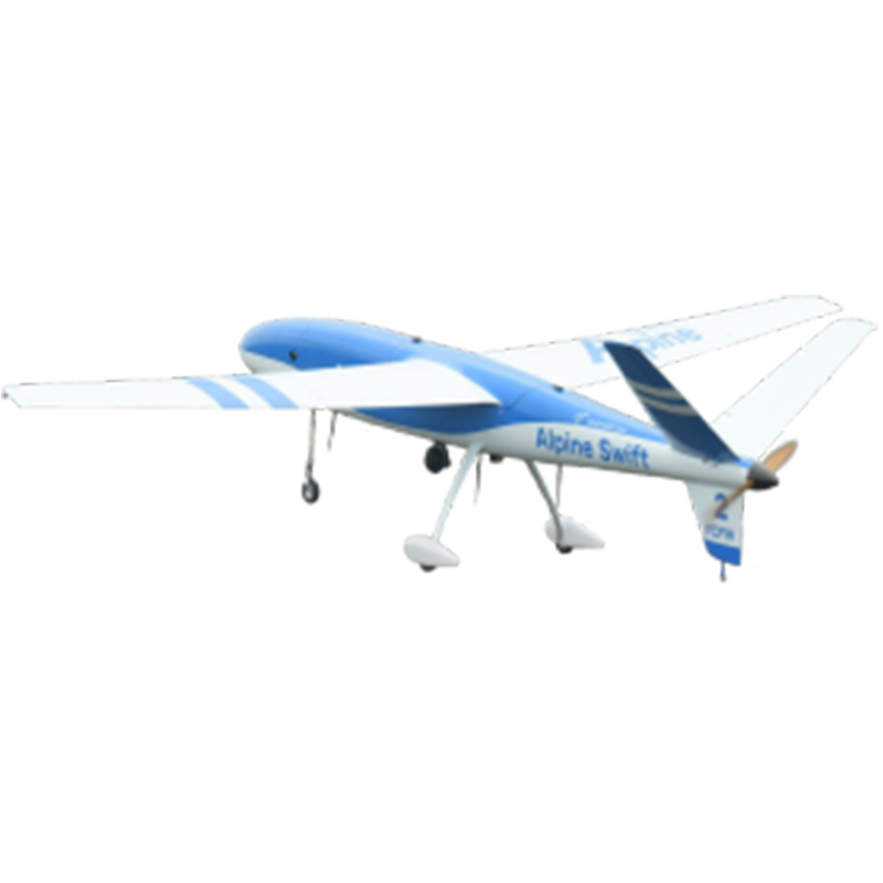 A hydrogen-powered uav with a sailing speed of 57.6km/h