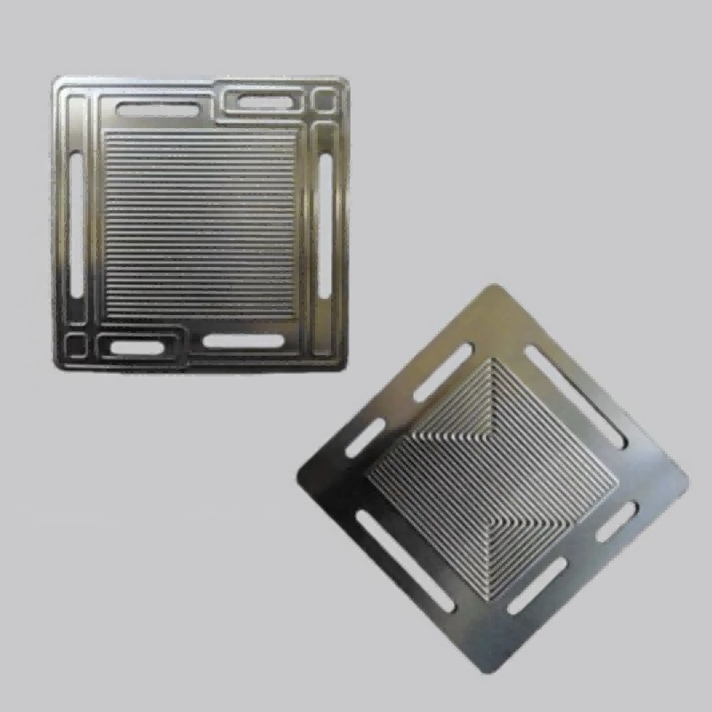Custom corrosion resistant hydrogen battery metal bipolar plate