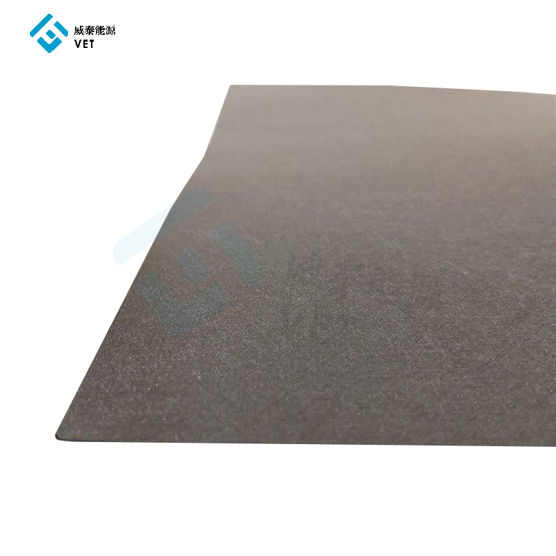 Electrolytic cell diffusion layer material lightweight titanium felt