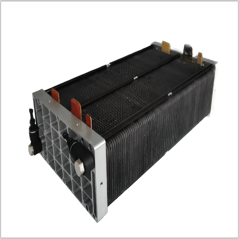 Energy-efficient air-cooled 1kW hydrogen fuel cell stack for clean energy