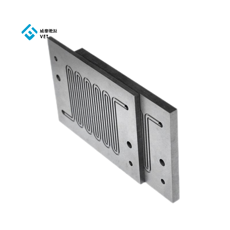 Enhanced fuel cell performance graphite bipolar plates