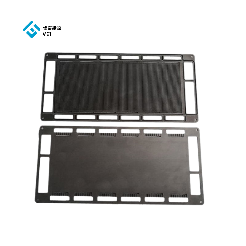 Environmentally friendly and energy-saving fuel cell graphite bipolar plates