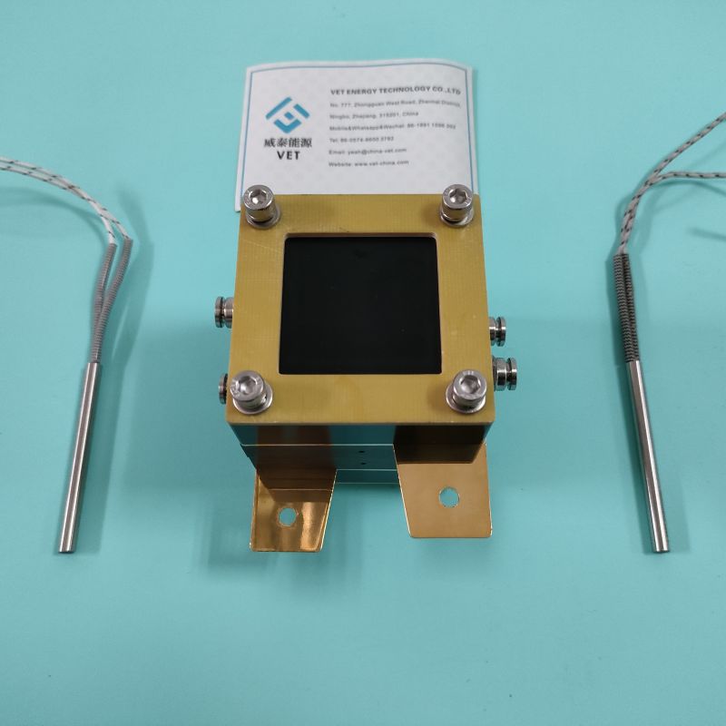 Fuel cell single cell performance test fixture