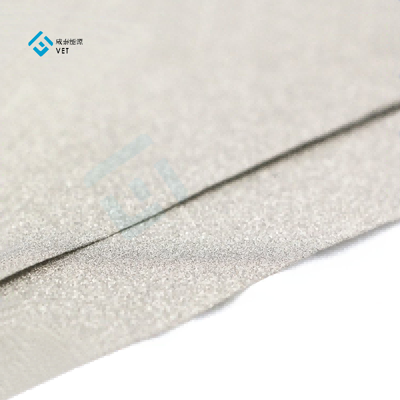 Gas diffusion layer for professional gas separation and purification