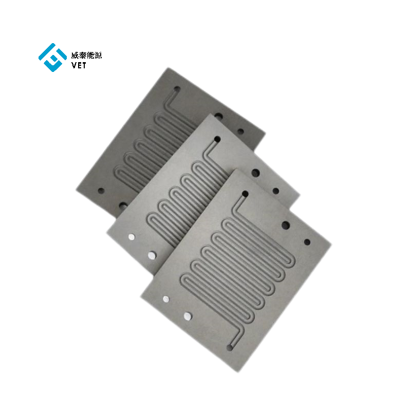 Graphite bipolar plates for efficient fuel cells