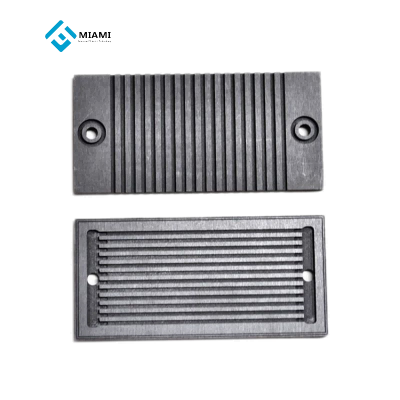 High conductivity and high temperature resistant graphite hydrogen fuel cell bipolar plate