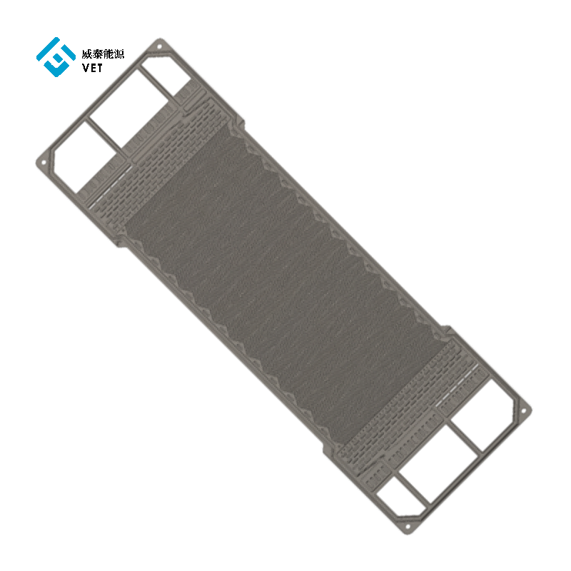 High-efficiency metal bipolar plates for fuel cells