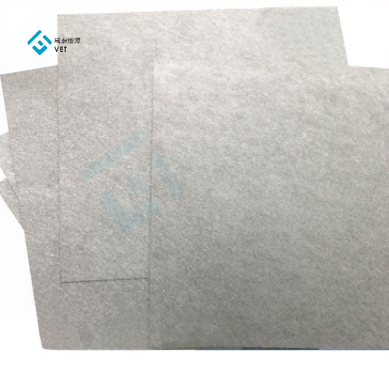 High purity fuel cell gas diffusion layer