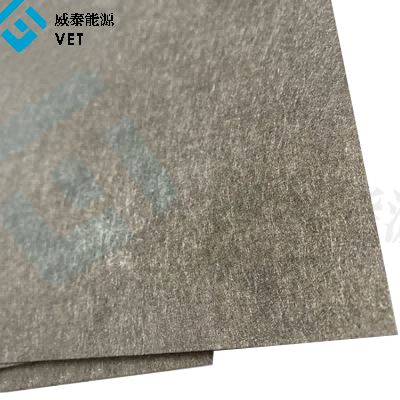 Highly conductive titanium felt