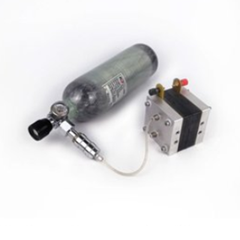Hydrogen fuel cell membrane electrode performance test fixture