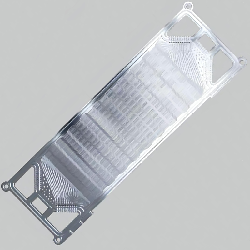 Hydrogen fuel cells etched metal bipolar plates