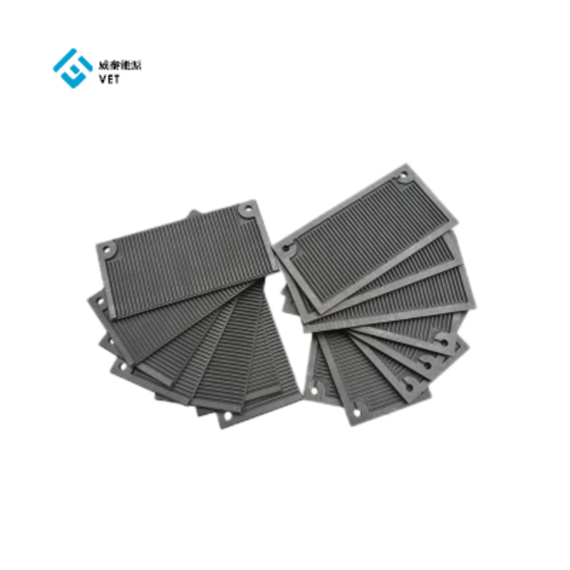 Ingenious graphite bipolar plates for fuel cells