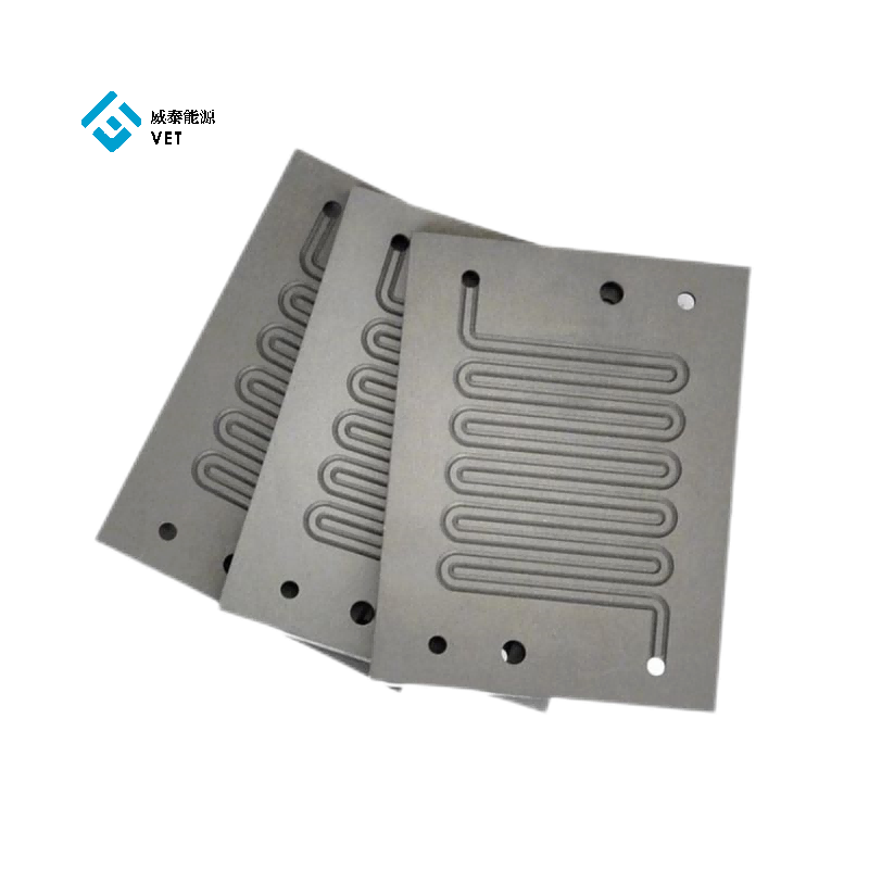 Innovative graphite bipolar plates for fuel cells