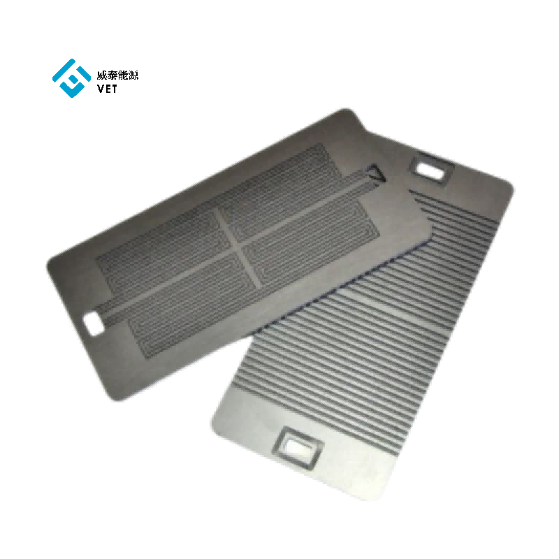 Lightweight graphite bipolar plate