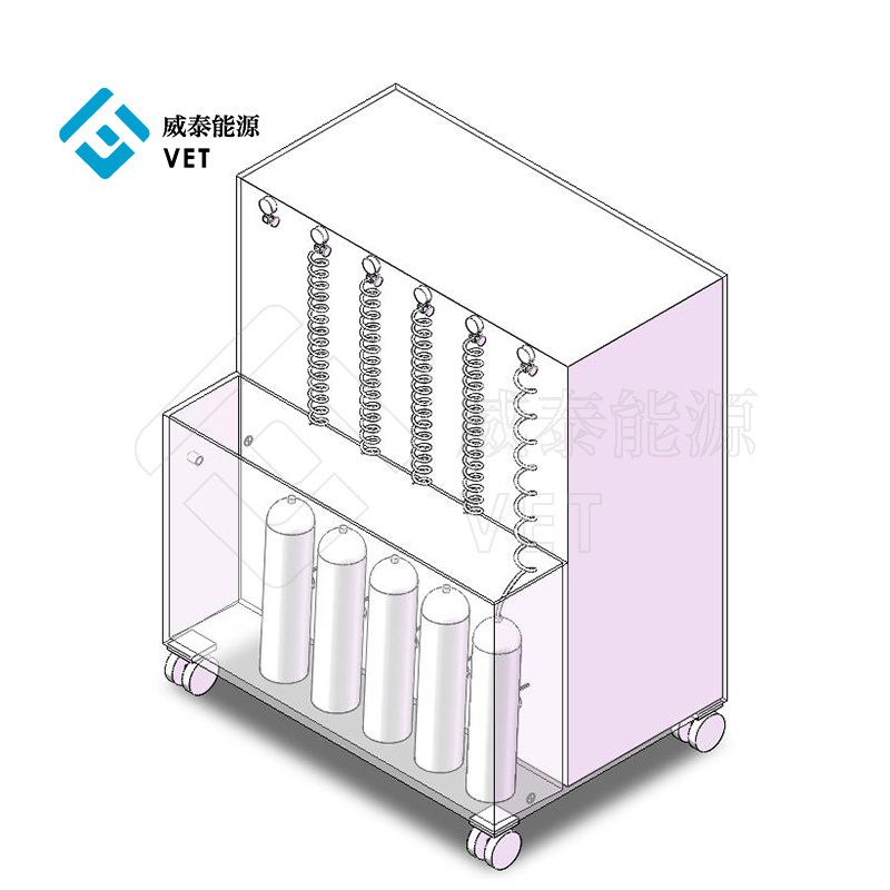 Mobile solid-state hydrogen storage and refueling machine/device/unit