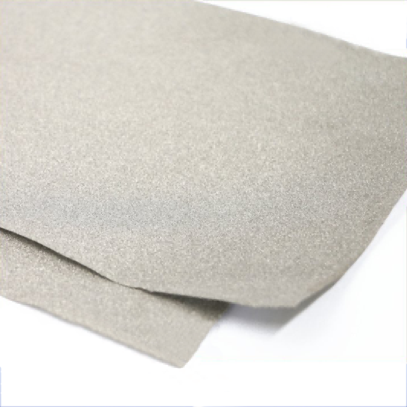 High quality titanium fiber felt for fuel cell electrolysis