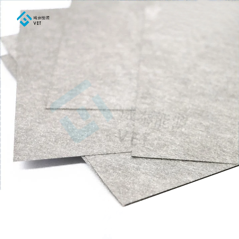 High durability titanium fiber felt for hydrogen fuel cell components