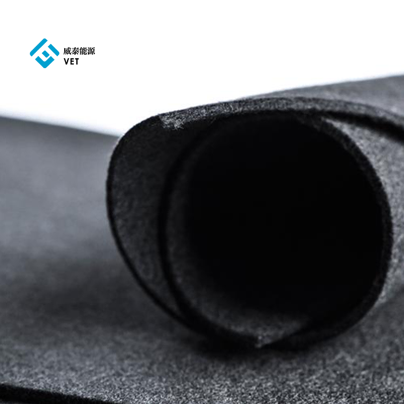 VBF carbon fiber felt for liguid flow battery electrodes
